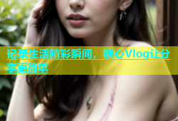 记录生活精彩瞬间，糖心Vlog让分享更简单