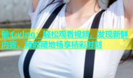 糖心vlog：轻松观看视频，发现新鲜内容，随时随地畅享精彩时刻