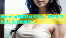 糖心vlog破解版永久免费，轻松创作视频，随心记录生活