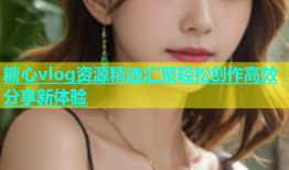 糖心vlog资源精选汇聚轻松创作高效分享新体验