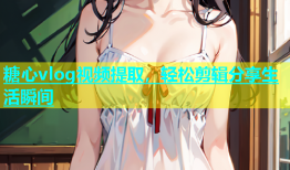糖心vlog视频提取，轻松剪辑分享生活瞬间