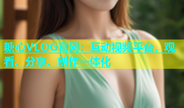 糖心VLOG官网：互动视频平台，观看、分享、创作一体化