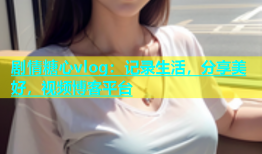 剧情糖心vlog：记录生活，分享美好，视频博客平台