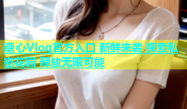 糖心Vlog官方入口 新鲜来袭 探索私密花园 释放无限可能