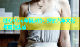 糖心Vlog车模淑怡：探索汽车文化与时尚生活