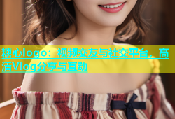 糖心logo：视频交友与社交平台，高清Vlog分享与互动