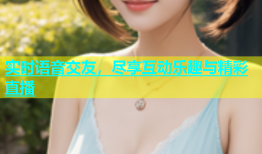 实时语音交友，尽享互动乐趣与精彩直播
