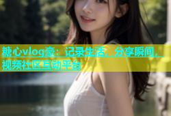 糖心vlog豪：记录生活，分享瞬间，视频社区互动平台