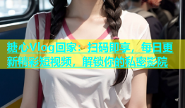糖心Vlog回家：扫码即享，每日更新精彩短视频，解锁你的私密影院