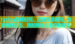 txvlog在线时间，记录生活瞬间，分享视频日志，随时随地记录你的故事