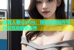 绿巨人糖心Vlog：探索视频创作与社交互动的新边界