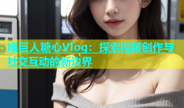 绿巨人糖心Vlog：探索视频创作与社交互动的新边界