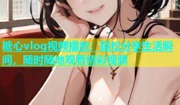 糖心vlog视频播放：轻松分享生活瞬间，随时随地观看精彩视频