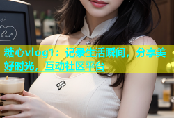 糖心vlog1：记录生活瞬间，分享美好时光，互动社区平台