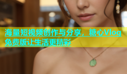 海量短视频创作与分享，糖心Vlog免费版让生活更精彩