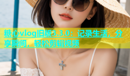 糖心vlog旧版3.3.0：记录生活，分享瞬间，轻松剪辑视频