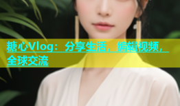 糖心Vlog：分享生活，编辑视频，全球交流