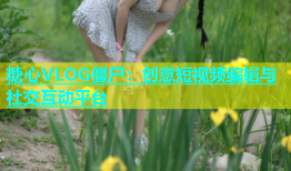 糖心VLOG僵尸：创意短视频编辑与社交互动平台