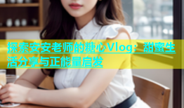 探索安安老师的糖心Vlog：甜蜜生活分享与正能量启发