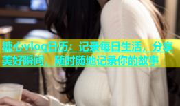 糖心vlog日历：记录每日生活，分享美好瞬间，随时随地记录你的故事