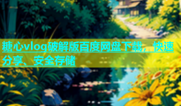 糖心vlog破解版百度网盘下载，快速分享、安全存储