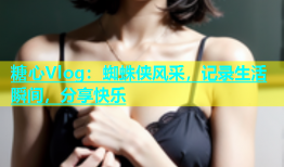 糖心Vlog：蜘蛛侠风采，记录生活瞬间，分享快乐