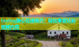txvlog糖心在线观看：轻松享受精彩视频内容