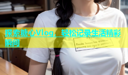探索糖心Vlog，轻松记录生活精彩瞬间