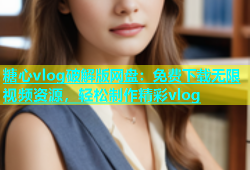 糖心vlog破解版网盘：免费下载无限视频资源，轻松制作精彩vlog