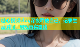 糖心视频vlog深夜释放自己，记录生活瞬间，展现真实自我