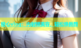 糖心vlog：内射频美容，轻松焕新颜