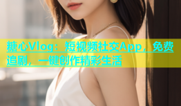 糖心Vlog：短视频社交App，免费追剧，一键创作精彩生活