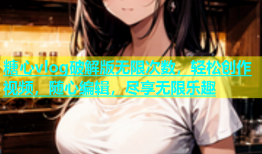 糖心vlog破解版无限次数，轻松创作视频，随心编辑，尽享无限乐趣