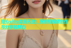 糖心vlog堕落天使：探索短视频创作与分享的魅力