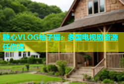 糖心VLOG柚子猫：多国电视剧资源任你追