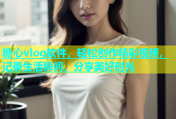 糖心vlog软件，轻松创作精彩视频，记录生活瞬间，分享美好时光