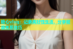 糖心vlog：记录美好性生活，分享健康关系技巧