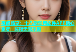 夜间畅享：十八款禁用软件APP糖心免费，解锁无限乐趣