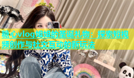 糖心vlog姐姐的圣诞礼物：探索短视频创作与社交互动的新玩法