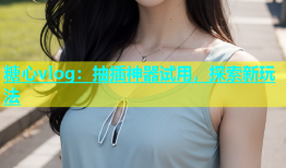 糖心vlog：抽插神器试用，探索新玩法