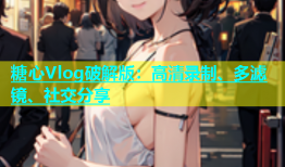 糖心Vlog破解版：高清录制、多滤镜、社交分享