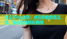 糖心Vlog光剑：点亮你的创意之旅，轻松拍摄精彩瞬间
