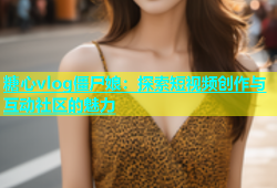 糖心vlog僵尸娘：探索短视频创作与互动社区的魅力