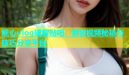 糖心vlog破解贴吧：解密视频秘籍与技巧分享平台