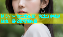 糖心vlog地址发布器：快速分享视频链接，轻松发现新内容