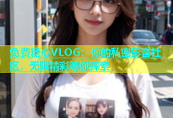 免费糖心VLOG：你的私密影音社区，无限精彩等你探索