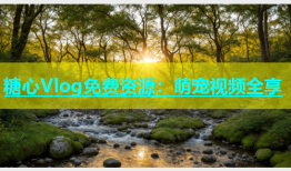 糖心Vlog免费资源：萌宠视频全享