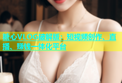 糖心VLOG破解版：短视频创作、直播、赚钱一体化平台