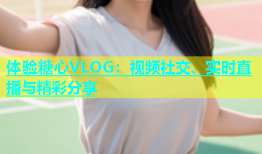 体验糖心VLOG：视频社交、实时直播与精彩分享