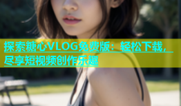 探索糖心VLOG免费版：轻松下载，尽享短视频创作乐趣
